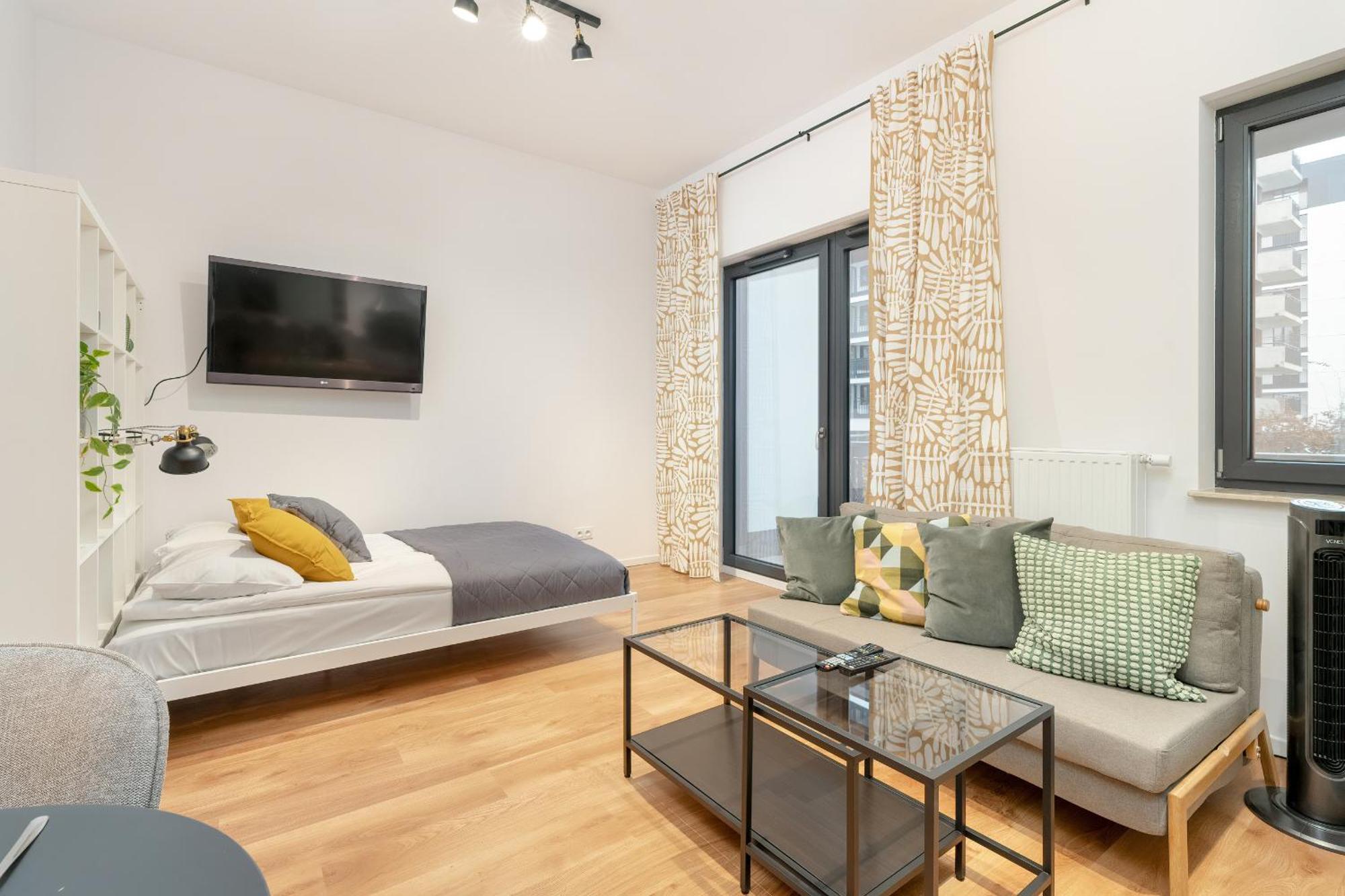 Cozy Studio With Balcony And Free Garage By Noclegi Renters بوزنان المظهر الخارجي الصورة